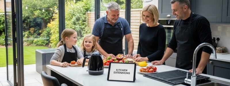 family kitchen extension family kitchen extension