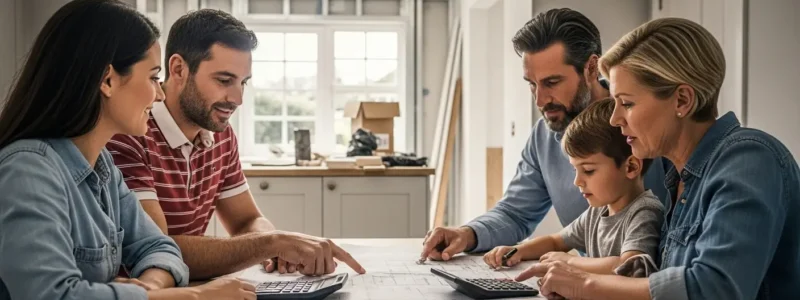 home extension budgeting, homeowners planning, renovation costs