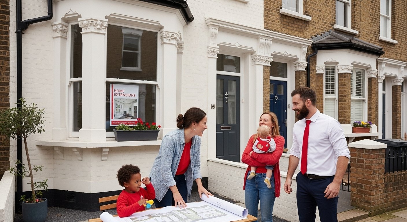 London home extension family