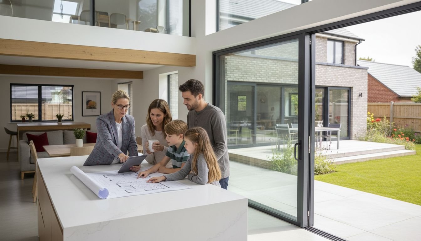 modern home extension