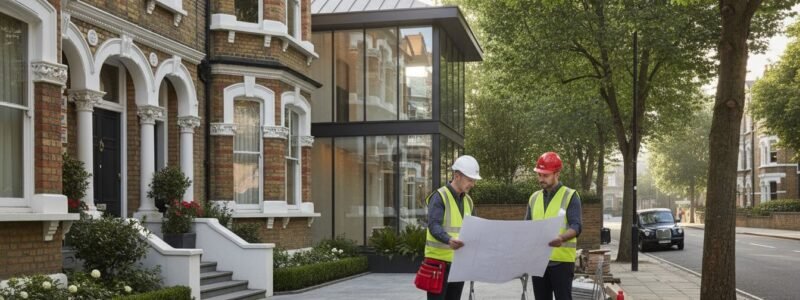 Victorian home extension London